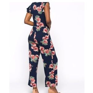 STITCH FIX Loveappalle Valentina Crochet Trim Knit Jumpsuit, Size Medium